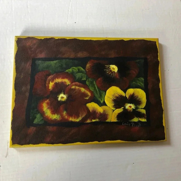 Pansy Painting - Picture 2 of 6